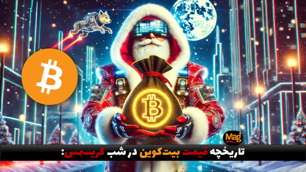 تاریخچه قیمت بیت کوین در شب کریسمس
