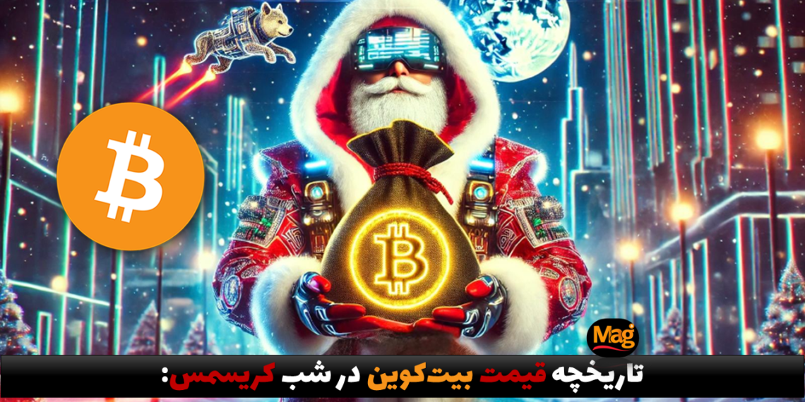 تاریخچه قیمت بیت کوین در شب کریسمس
